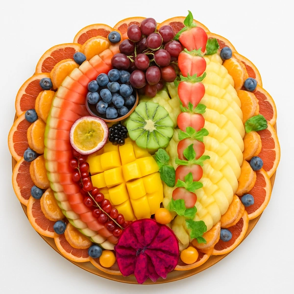Exotic Bloom Platter|طبق الزهور الغريبة