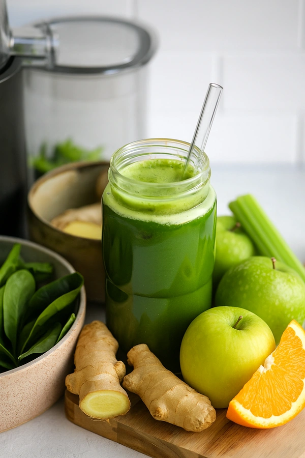 Beginner Green Juice|عصير أخضر مبتدئ - 500ml, Bottle