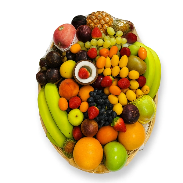 Fruits Basket with Berries and Dates|سلة فواكه بالتوت والتمر