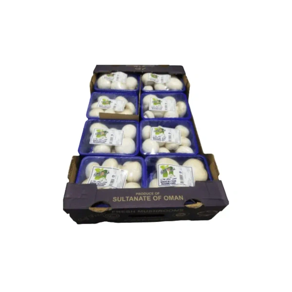 Button mushroom|فطر أبيض - Box=8Pkt, Box