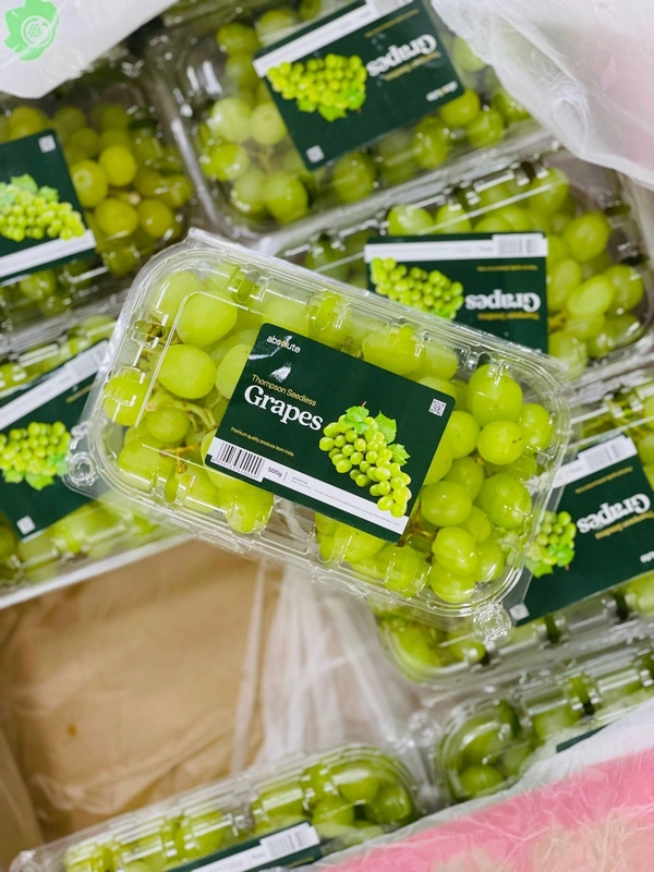 Grapes White PP|العنب الأبيض  - Box=10Pkt, Box