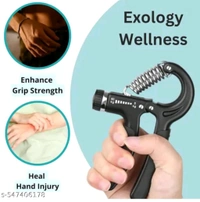 Adjustable Hand Strengthener 5-60 KG - Black, Adjustable