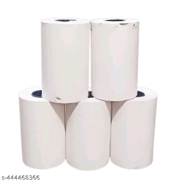 Paper Roll For Mini Printer Non Sticker Pack Of 5 - White