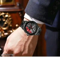 Car Watch With Rolling Dial  - Wild Watermelon
