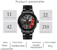 Car Watch With Rolling Dial  - Wild Watermelon