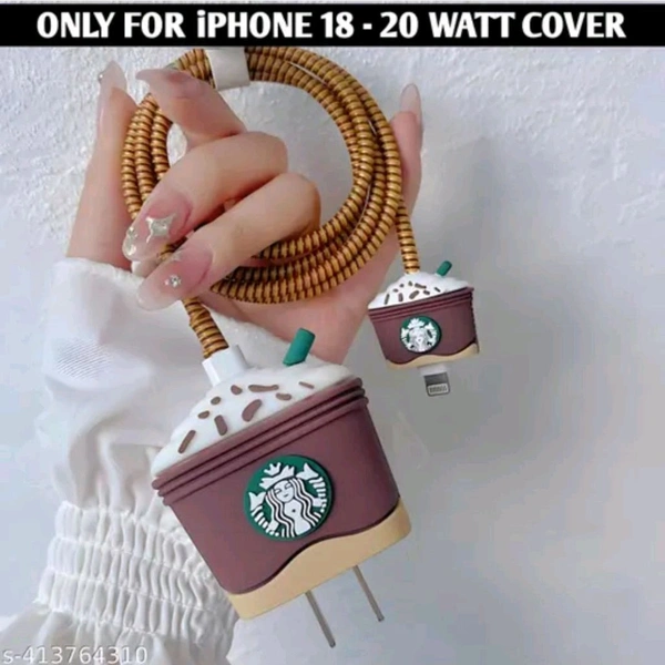 Starbucks Mobile Charger Cover - Brown