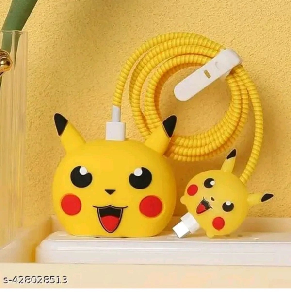 Pokemon Mobile charger Cover - Gold