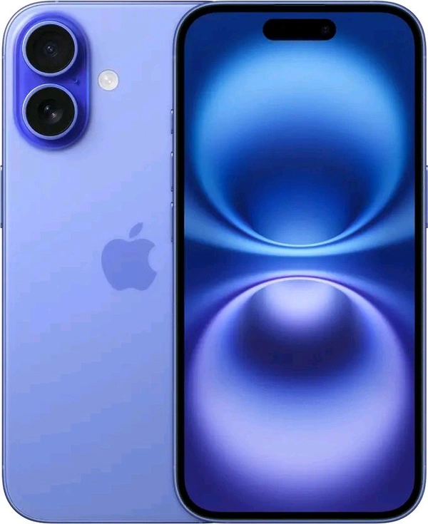 Apple iPhone 16 (Ultramarine, 128 GB) - Blue