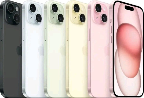 Apple iPhone 15 (Black, 128 GB)