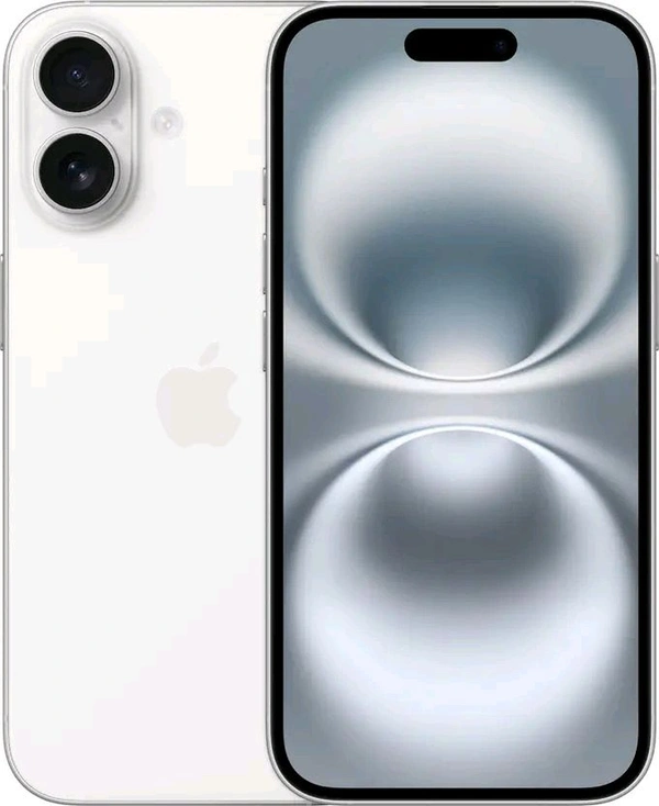 Apple iPhone 16 (White, 128 GB)
