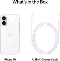 Apple iPhone 16 (White, 128 GB)