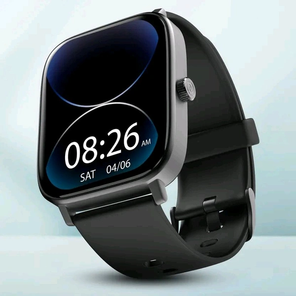 Noise Colorfit Icon 2 1.8'' Display with Bluetooth Calling, AI Voice Assistant Smartwatch  (Jet Black Strap, Regular)