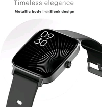 Noise Colorfit Icon 2 1.8'' Display with Bluetooth Calling, AI Voice Assistant Smartwatch  (Jet Black Strap, Regular)