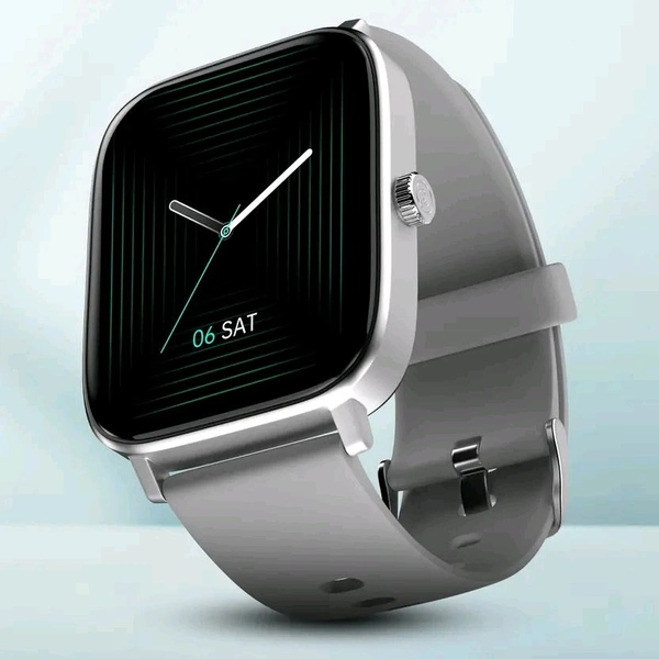 Noise Colorfit Icon 2 1.8'' Display with Bluetooth Calling, AI Voice Assistant Smartwatch  (Silver Grey Strap, Regular)\