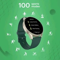 Noise Crew 1.38 Round Display with Bluetooth Calling, Metallic finish, IP68 Rating Smartwatch  (Green Strap, Regular) 