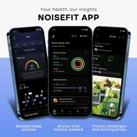 Noise Icon 4 with Stunning 1.96'' AMOLED Display, Metallic Finish, BT Calling Smartwatch  (Space Blue Strap, Regular)'