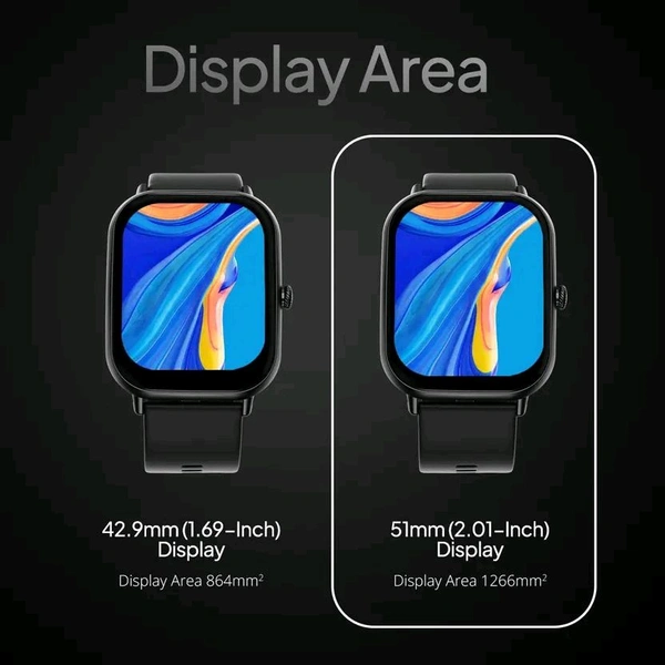 Fire-Boltt Hunter 51.1mm (2.01) HD Display Bluetooth Calling Single Chipset, Metal Body Smartwatch  (Black Strap, Free Size)