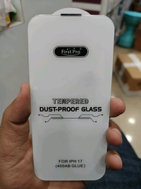 Anti-Dust Fully Transparent Border Less  - 17 Pro