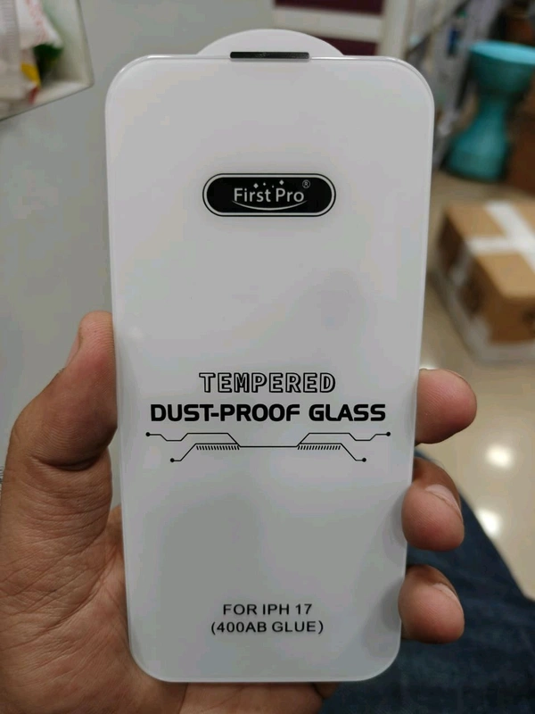 Anti-Dust Fully Transparent Border Less  - 17 Pro