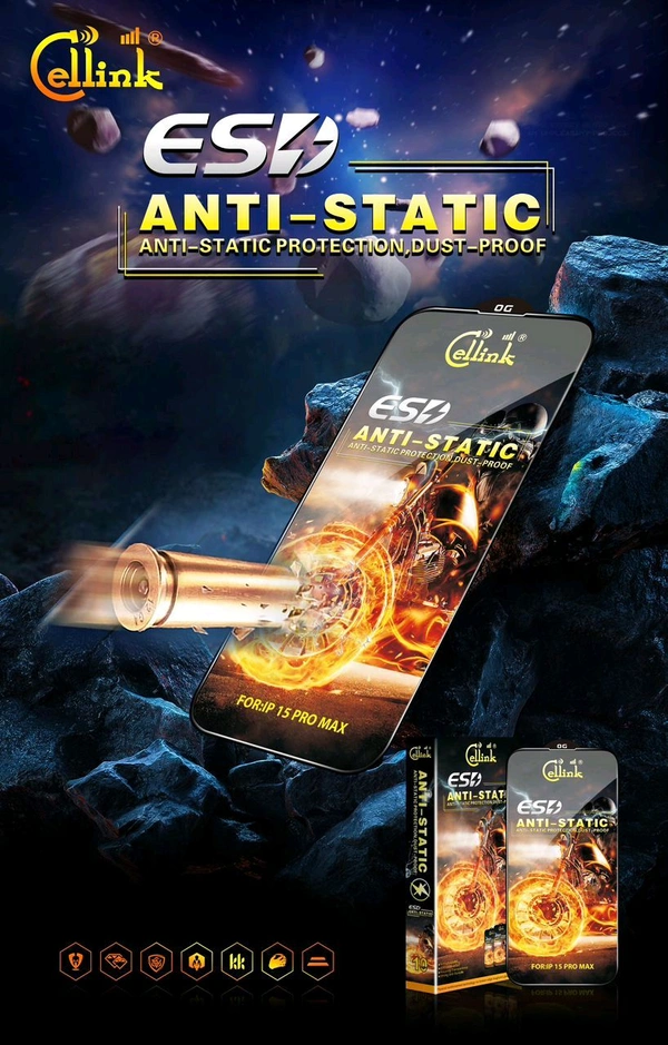 CELLINK ESD ANTI-STATIC DUST PROOF TEMPERED GLASS - Models List
