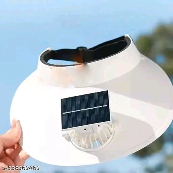 Cooling Solar Caps - White, Free Size