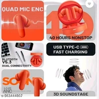CMF buds 2 Pro with 13mm bass drivers - orange, .