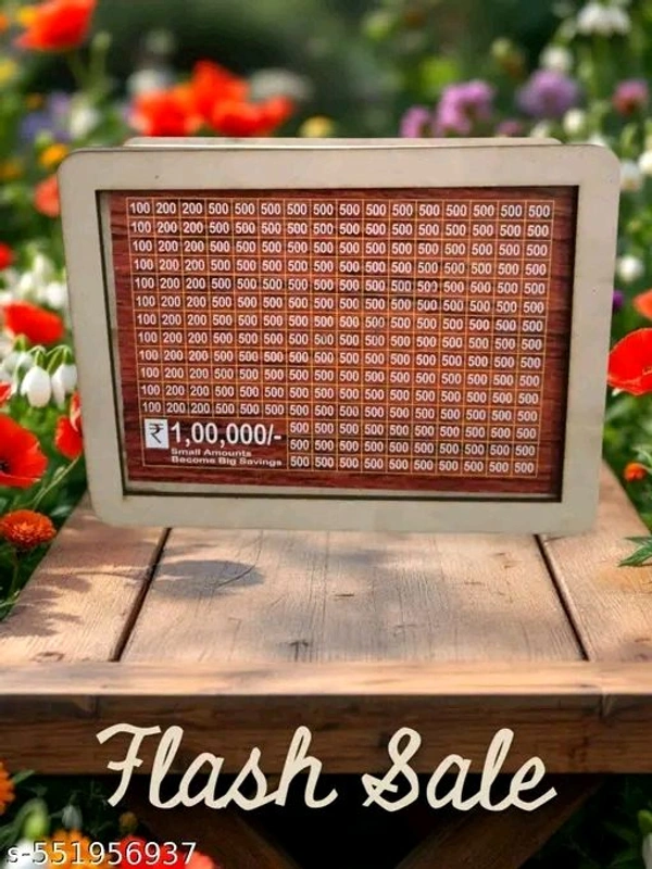 1 lakh Piggy Bank - Brown
