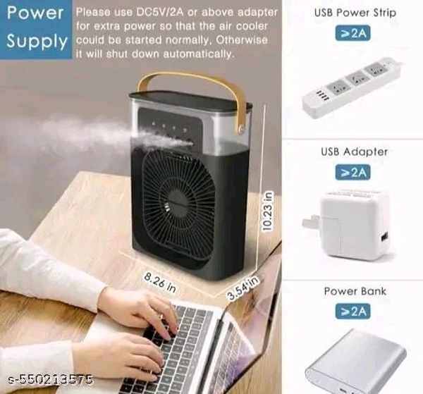 Portable Mini cooler - White