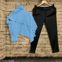 Formal Pant and Shirt Combo - Blue, M