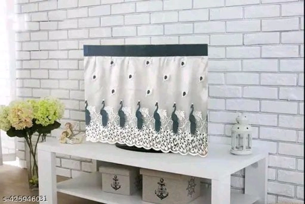 Trending Tv Curtains - White, 43 Inch