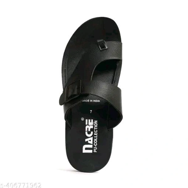Black Flip Flops - Black, 6