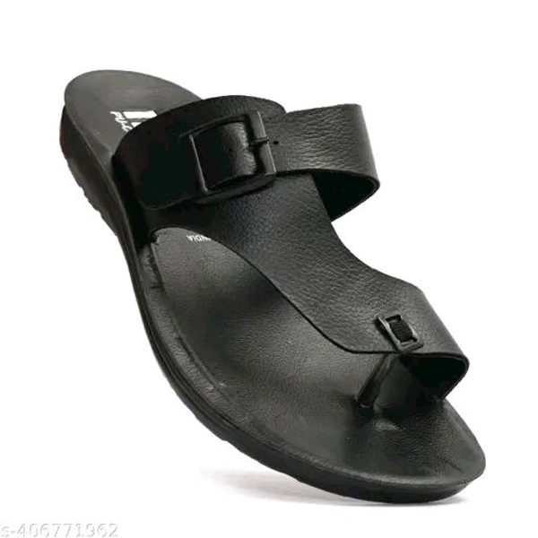 Black Flip Flops - Black, 6