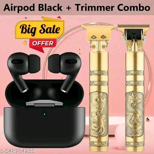Earbuds And Trimmer Combo