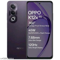 Oppo K12X 5G 6GB ram 128GB black And Blue - Black