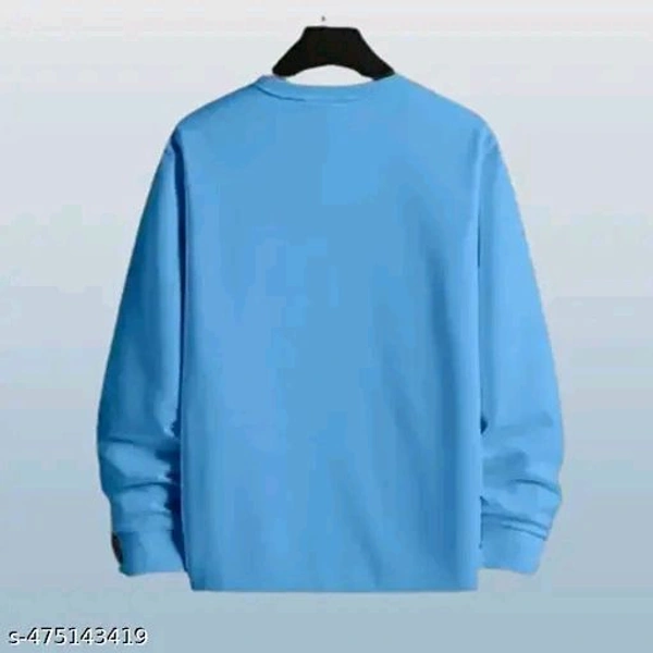 Printed T shirts For Men Full Sleeve - L