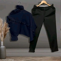 Multicolour Shirt And Pant Combo Set FOR MEN - Navy Blue, M