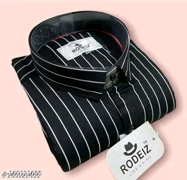 STRIPED Shirts For Men - Red, XXXL