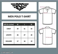 Mens Printed Regular Polo Tees - XL