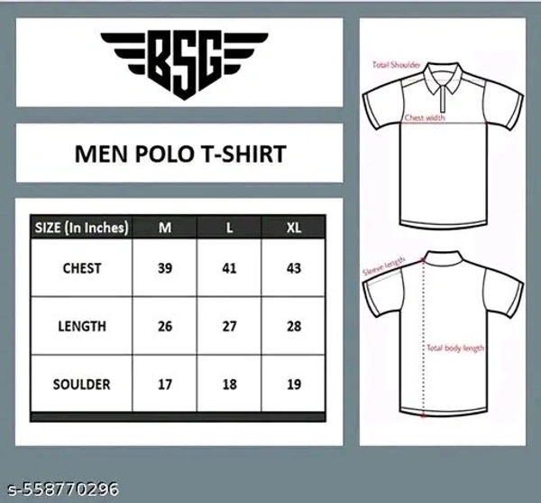 White Polo Tshirt - M