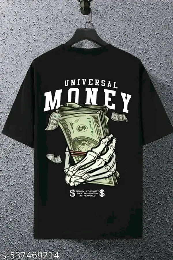 Oversized Back Printed T Shirt  - XLL