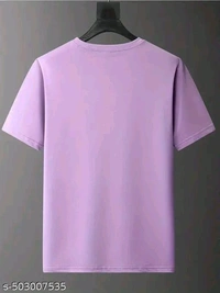 Back Printed Round Neck Oversized Tshirt  - Dorado, M