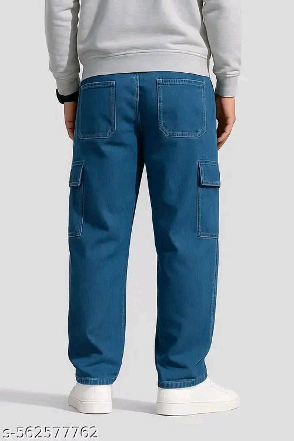Premium Quality Cargo Jeans  - 26