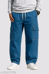 Premium Quality Cargo Jeans  - 28
