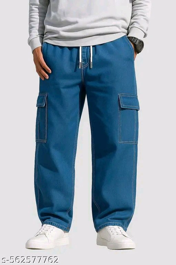 Premium Quality Cargo Jeans  - 28