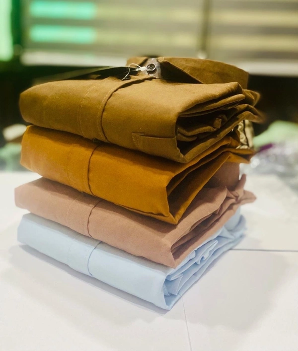 Plain Shirts For Men - 4 Pc Combo Stylish & Comfortable - M-38