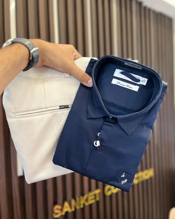 Formal plain Shirt Pant Combo – Timeless Style And Comfort - 28, M-38