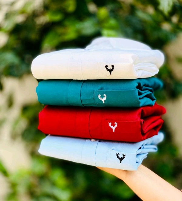 Plain Shirts For Men - 4 Pc Combo Stylish & Comfortable - XXL-44