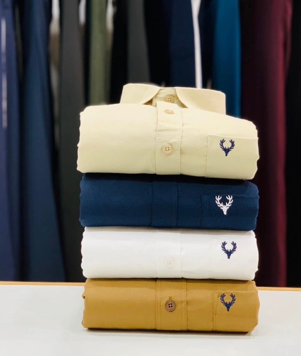Plain Shirts For Men - 4 Pc Combo Stylish & Comfortable - XXL-44