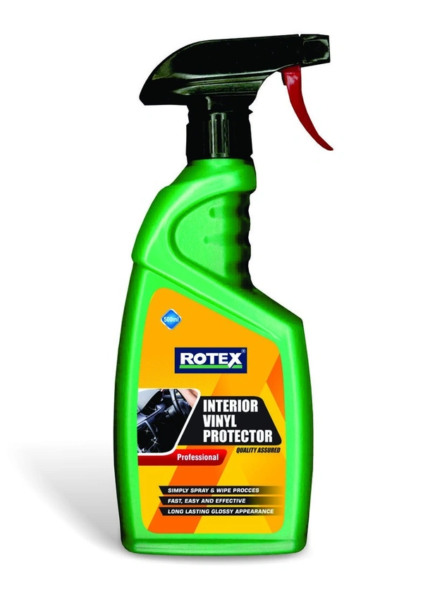 Rotex Interior Vinyl Protector 500 ml Spray  - free, green