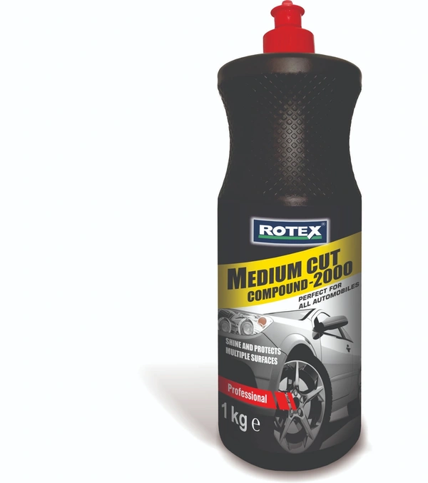 Rotex Medium Cut Compound 2000 (1 kg) - free, black